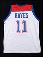 Autographed Elvin Hayes HOF 90 & Big E Jersey