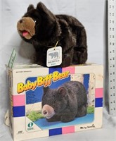 Baby biff bear battery powered in box