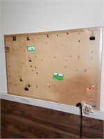 Cork board, organizer and chair mat