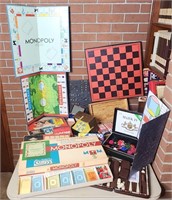 large lot of old games monopoly and more