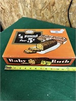 Curtiss Baby Ruth 1/4 IB for 5 cents candy box