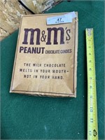 M&M Peanut candy box