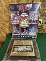 1987 MN Twins WS champion pic+ Team Picture
