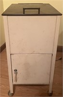2 Drawer Metal File Cabinet w/all Content.