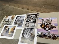 6 non-framed prints new