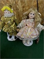 Porcelain Doll and Clown