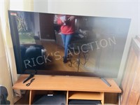 samsung 65" TV with remote