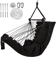 USED - Ciouper Hammock Chair Hanging Rope Swing wi