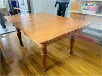 antique dining room table, approx 42" sq
