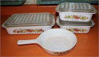 4pc Corning Ware Spice of Life