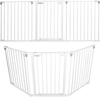 Patywaga Baby Gate Extra Wide with 3 Metal Pannels