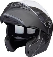 Full Face Motorcycle Helmet Dual Visor Sun Shield