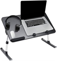 AXTON A6QS Black Medium Foldable Lap Desk for Lapt