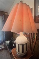 Ceramic Lamp W\Shade