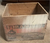 Vntg Wooden Storage Crate