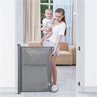 Punch-Free Retractable Baby Gate, BabyBond 33 * 55