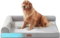 ULN - KMFYZYE X-Large Memory Foam L Shaped Dog Bed