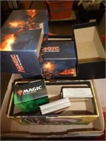 SOME MAGIC CARDS & EMPTY BOXES / RK