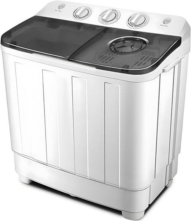 OKSTENCK Washing Machine, 20Lbs Twin Tub Washer(12