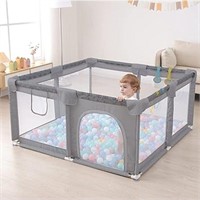 ULN - Baby Ball Pit Large Gate Playpen for Babies
