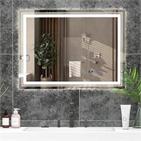 ULN - CHARMAID LED Bathroom Mirror - 36" x 24" Lig
