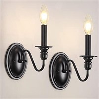 Wall Sconces Set of 2 Black Sconces Wall Lighting
