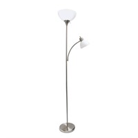 Simple Designs Home LF2000-BSN Floor Lamp with