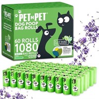 Pet N Pet Dog Poop Bags 1080 Counts, Lavender