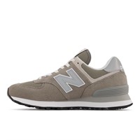 New Balance womens 574 Core Sneaker, Grey/White,