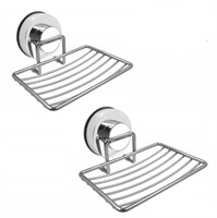 Amoet Soap Dish Holder Stainless Steel Suction