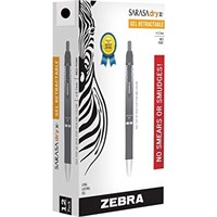 Zebra Pen Sarasa Dry X1 Retractable Gel Pen,
