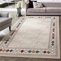 SEALED - Antep Rugs Alfombras Modern Bordered 5x7