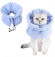 Cat Recovery Collar, Soft Adjustable Cat Cone,