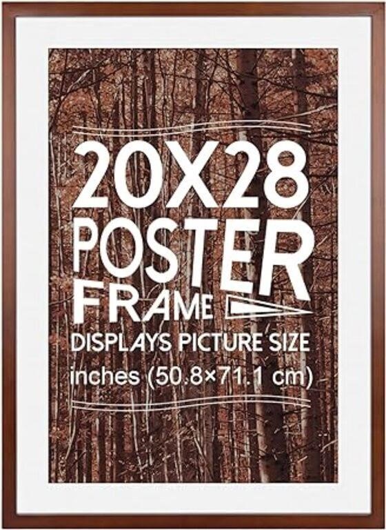 SEALED - 20x28 Poster Frame, Solid Wood 20x28 Fram