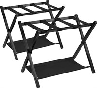 Heybly Luggage Rack,Pack of 2,Steel Folding Suitca