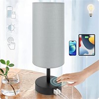 Yarra-Decor Bedside Lamp with USB Port - Touch