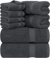 Utopia Towels 8-Piece Premium Towel Set, 2 Bath