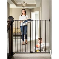 Regalo Extra Tall Top of Stairs Metal Safety