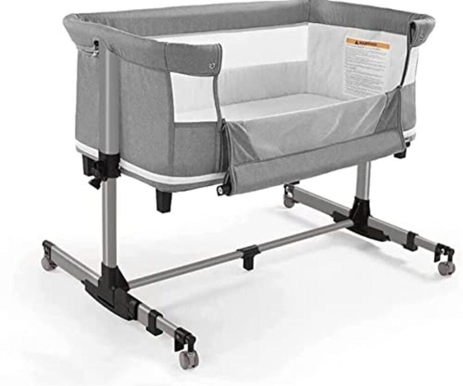 Baby Bassinet Bedside Sleeper Bedside Crib,3 in 1