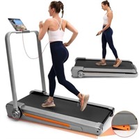 Yemsd 2 in 1 Foldable Treadmill with