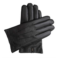 Downholme Classic Leather Cashmere Lined Gloves