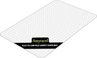 Amyracel Office Chair Mat for Carpet, 30” x 48” St
