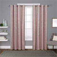 Exclusive Home Curtains EH8194-07 2-84G Velvet