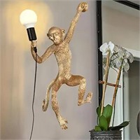 ULN - 3DModern Resin Monkey Form Wall Lamp,Animal