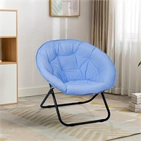 SEALED - Round Foldable Moon Saucer Chair with 220