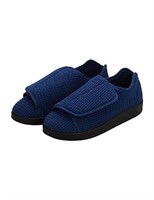 Mens Double-Extra Wide Slip-Resistant Slippers