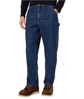 Carhartt Men's Loose Fit Utility Jean, Canal, 36