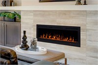50- C Inch Slim Design Electric Fireplace - 4