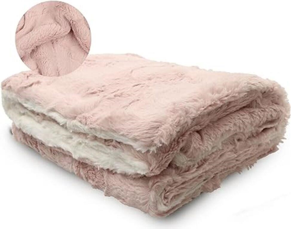 ULN - Lux Faux Fur Baby Blanket - Luxurious Cuddle