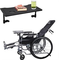 Wheelchair Tray Table with Cup Holder,Detachable W